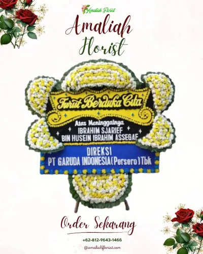 Papan Bunga Duka di Awipari
