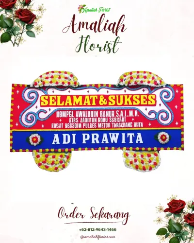 Karangan Bunga Ucapan Selamat di Awipari